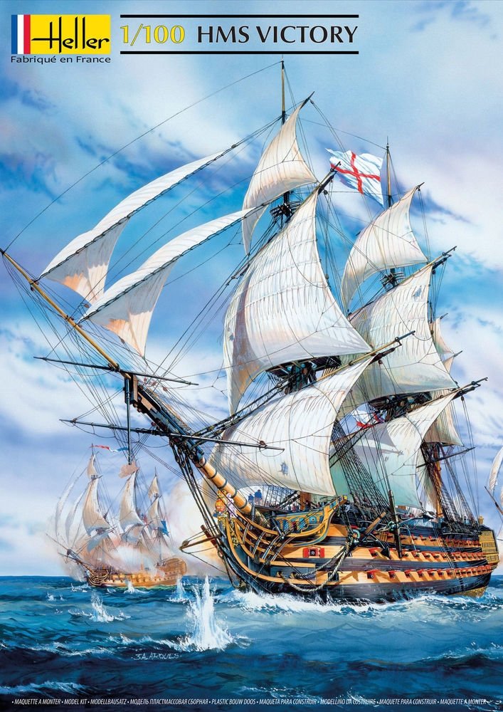 Heller 58897 HMS Victory - Kit de démarrage 1/100 – image 2