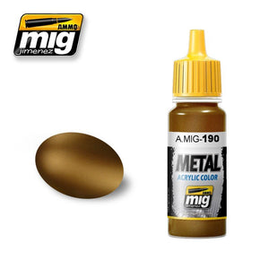 AMMO of Mig Jimenez 0190 OLD BRASS 17ml