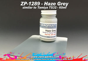 Peinture Zero Paints ZP-1289 Gris brumeux - Similaire à TS32 60 ml
