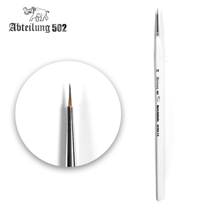 502 Abteilung ABT850-4/0 Marta Kolinsky Brush 4/0