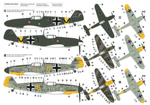 Hobby 2000 32014 Bf 109 F-4 Early (HASEGAWA + CARTOGRAF + MASQUES + PIÈCES EN MÉTAL) 1/32 – image 2