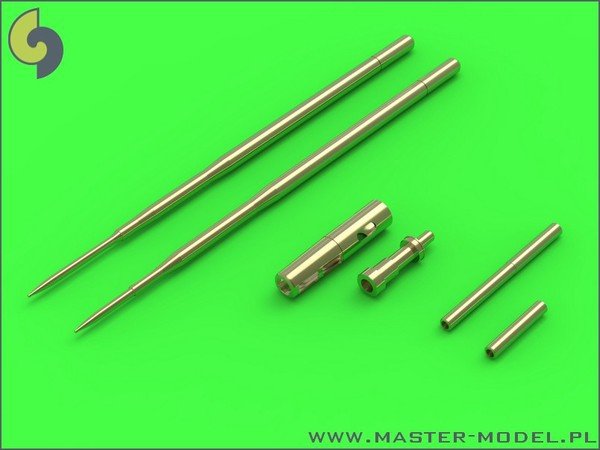 Master AM-72-071 MiG-17A/P/F (Fresco A, B, C) - Ensemble de canons de 37 mm et 23 mm et tubes Pitot 