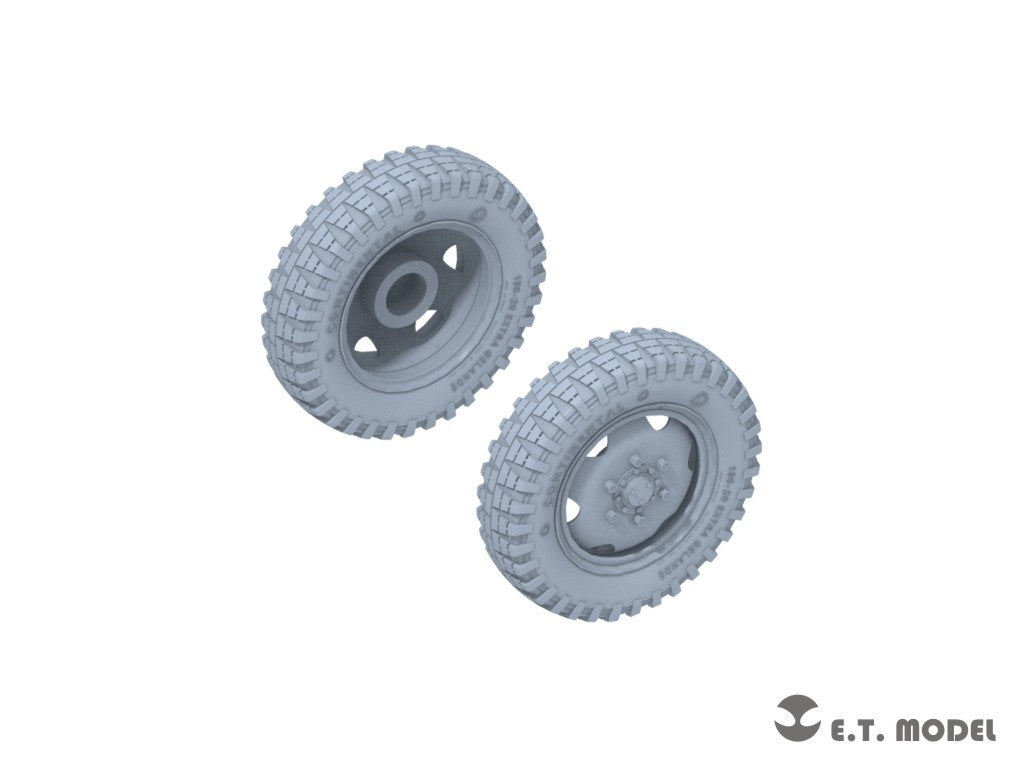 E.T. Model P35-137 WWII German Steyr Type1500A/1500A-1 Sagged wheels For TAMIYA Kit 1/35 – zdjęcie 3
