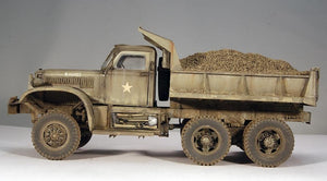 Mirror Model 35804 U.S. Diamond T 972 Dump Truck Hard Top Cab 1/35 – immagine 4