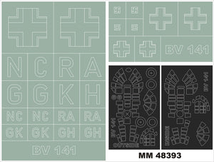 Montex MM48393 BV-141 HOBBY BOSS 81728 1/48