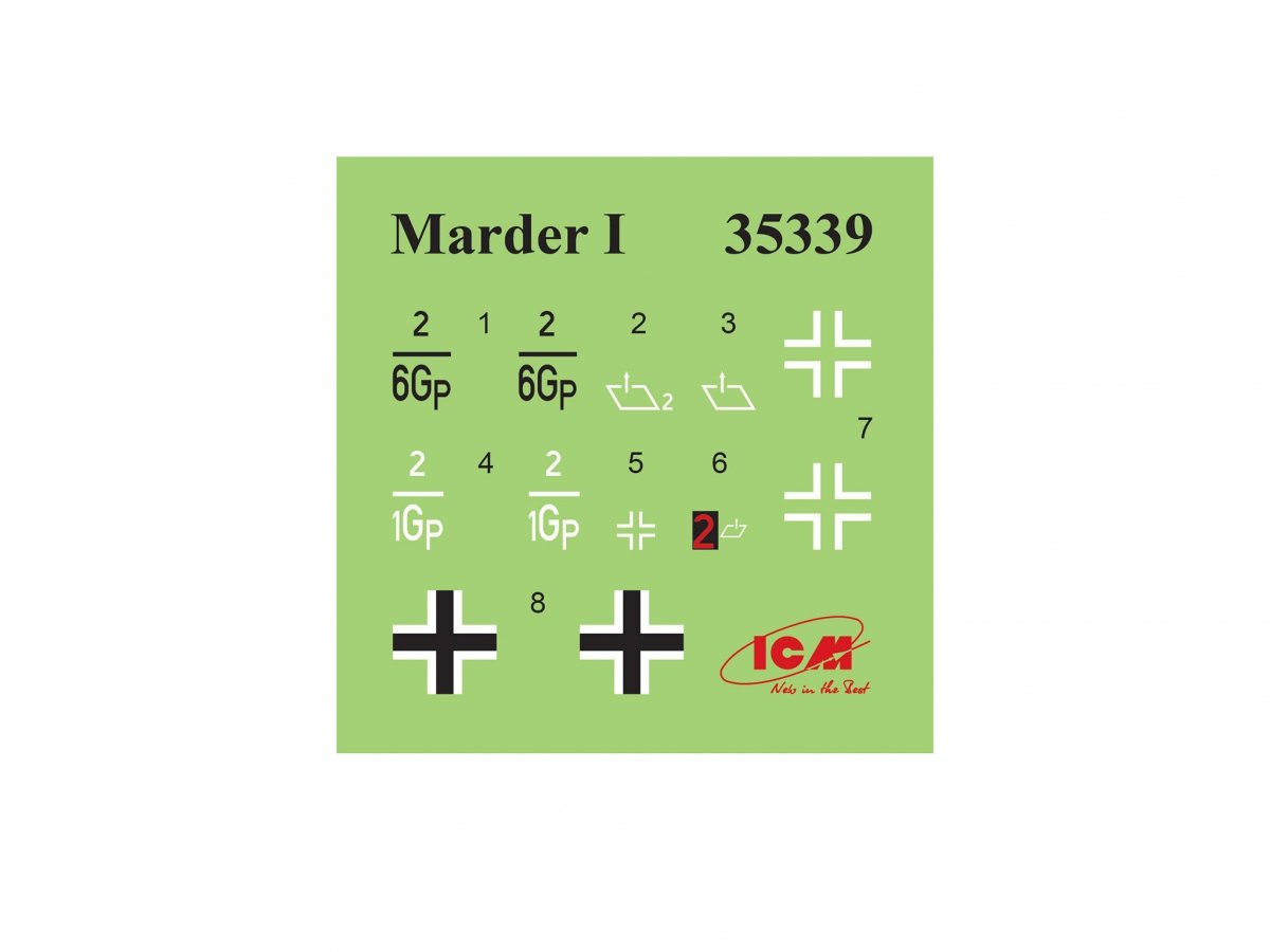 ICM 35339 Marder I on FCM 36 base 1/35 – Bild 6