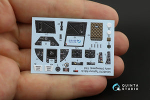 Quinta Studio QD48218 Hawker Typhoon Mk.1b early 3D-Printed &amp;amp; coloured Interior on decal paper ( Hasegawa ) 1/48 – zdjęcie 9