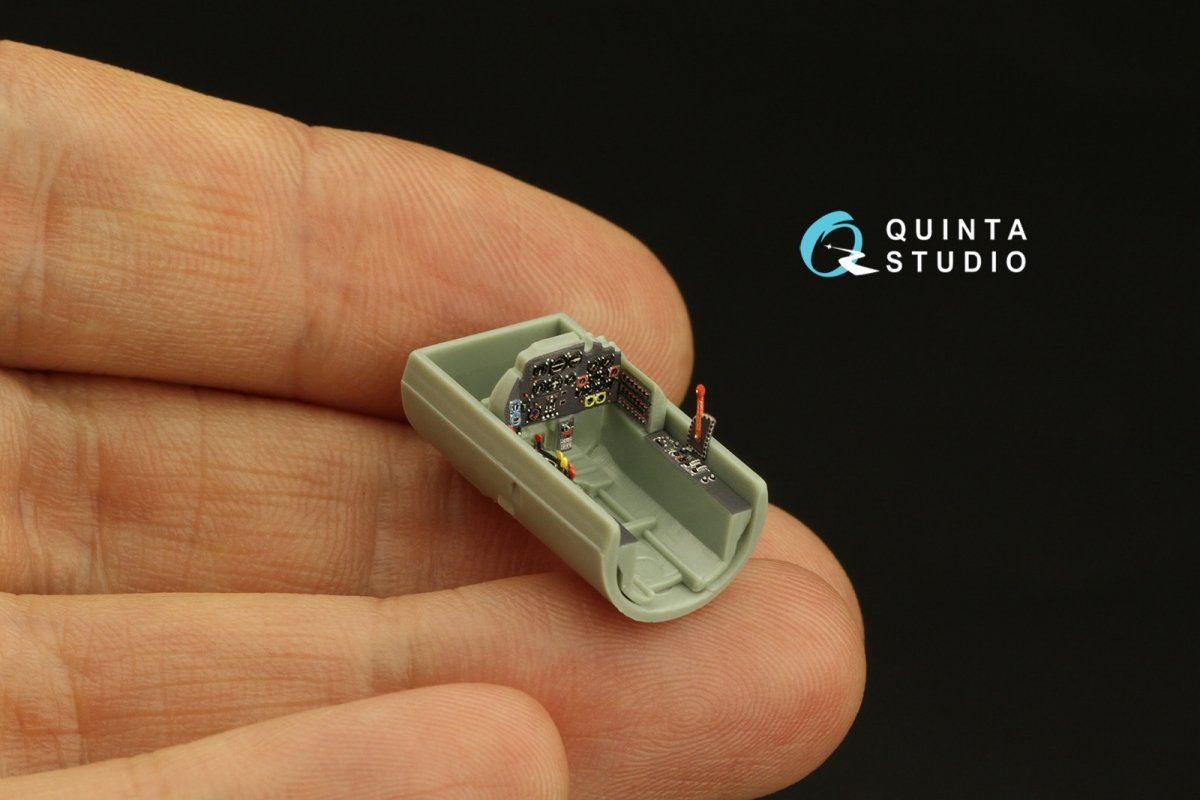 Quinta Studio QD72047 Me-262A 3D-Printed &amp;amp; coloured Interior on decal paper (Academy) 1/72 – Bild 6