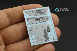 Quinta Studio QD32110 F/A-18A 3D-Printed &amp;amp; coloured Interior on decal paper (Academy) 1/32 – imagen 4