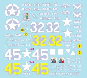 Star Decals 35-C1386 US Armored Mix # 8. T34 Calliope Rocket launcher 1/35 – immagine 2