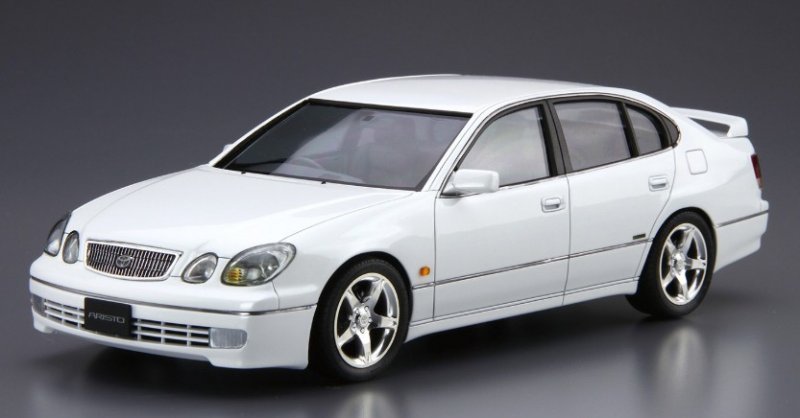 Aoshima 05668 Toyota JZS161 Aristo V300 Vertex Edition '97 1/24