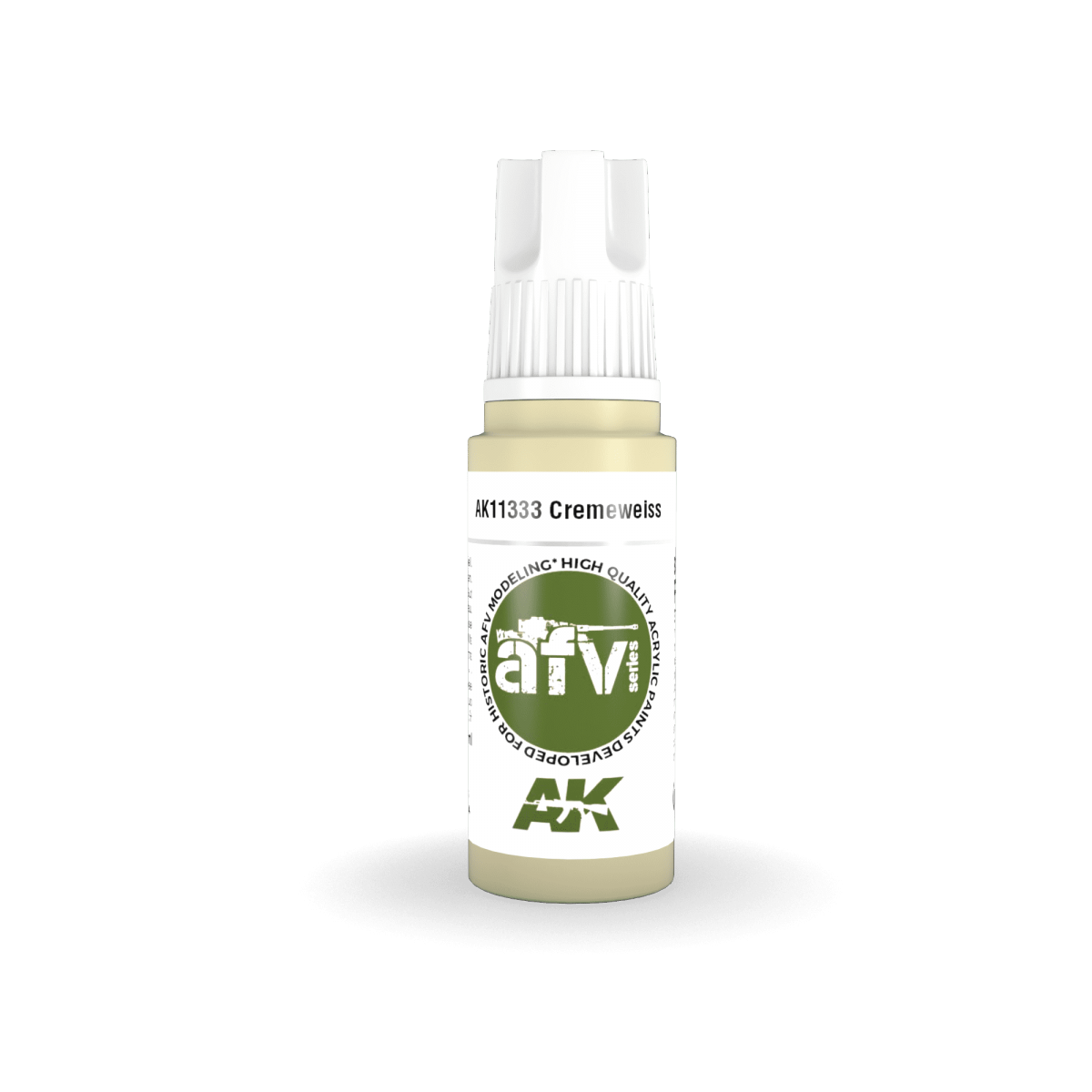 AK Interactive AK11333 Cremeweiss 17ml – Bild 2