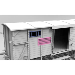 AK Interactive AK35502 GERMAN RAILWAY COVERED G10 WAGON GEDECKTER GÜTERWAGEN G10 1/35 – immagine 7