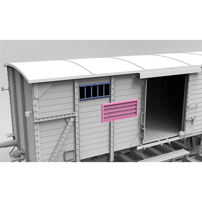AK Interactive AK35502 GERMAN RAILWAY COVERED G10 WAGON GEDECKTER GÜTERWAGEN G10 1/35 – immagine 7