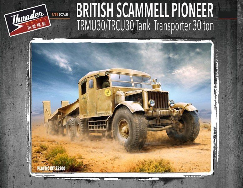 Thunder Model 35200 Scammel Pioneer TRMU30/TRCU30 Tank Transporter 1/35