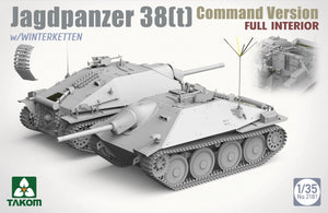 Takom 2181 Jagdpanzer 38(t) Version de commandement intérieur complet 1/35 – image 2