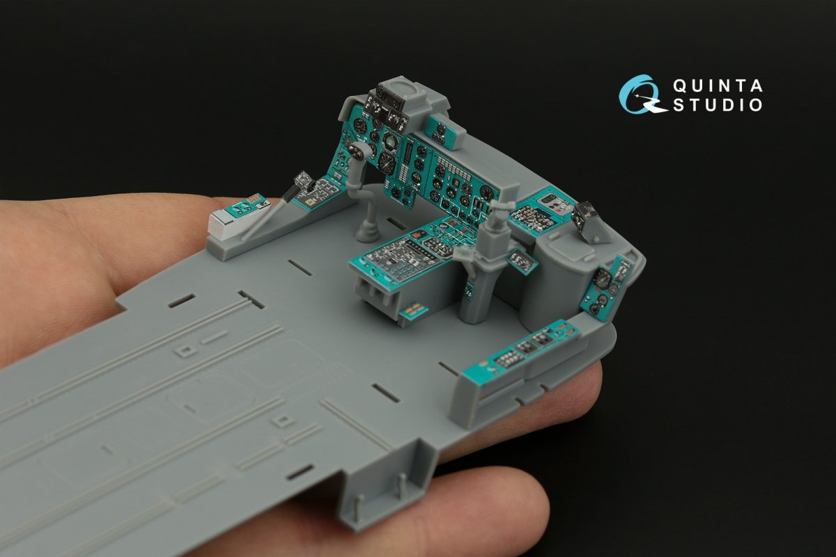 Quinta Studio QDS-35077 Ka-29 3D-Printed &amp;amp; coloured Interior on decal paper (Trumpeter) (Small version) 1/35 – immagine 2