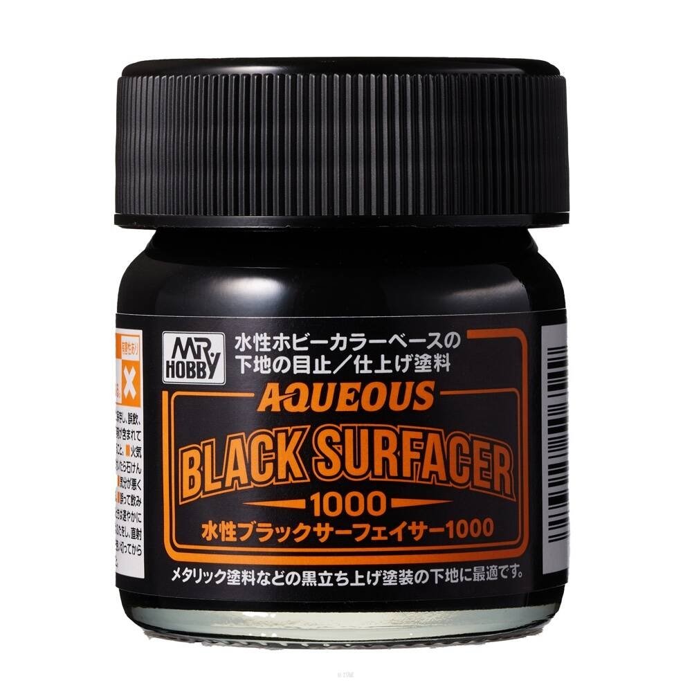 Mr.Hobby HSF-03 Surfacer noir aqueux 1000