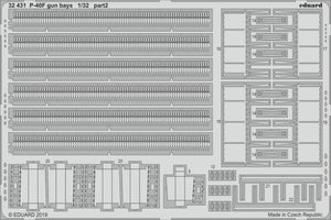 Eduard 32431 P-40F gun bays 1/32 TRUMPETER – Bild 2