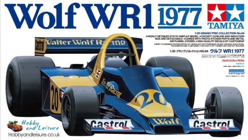 Tamiya 20064 Wolf WR1 1977 1/20