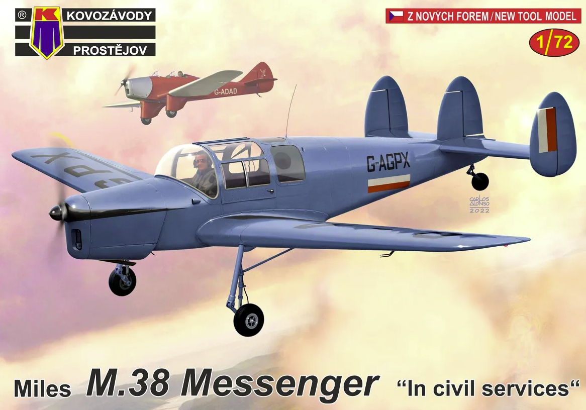 Kovozavody Prostejov KPM0317 M.38 Messenger "In civil services" 1/72