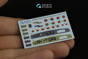 Quinta Studio QD35033 Opel Blitz 3D-Printed &amp;amp; coloured Interior on decal paper (Tamiya) 1/35 – Bild 7