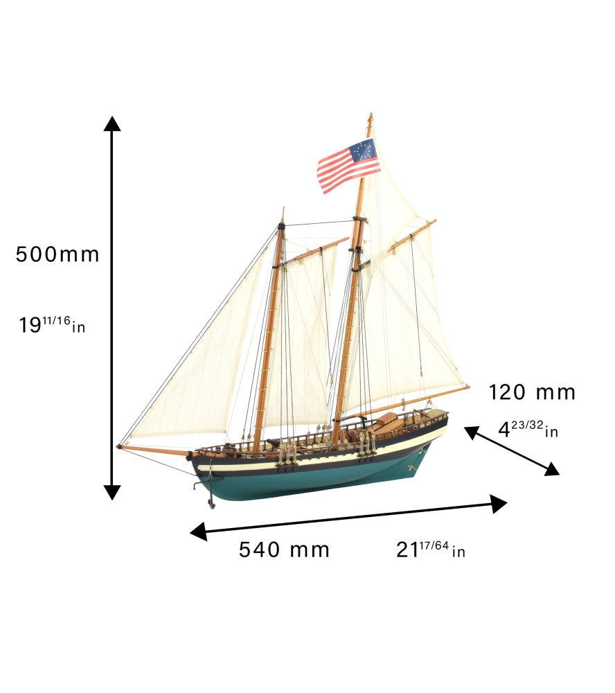 ARTESANIA LATINA 22115 American Schooner Virginia 2022 - 1/41