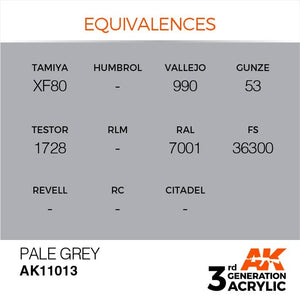 AK Interactive AK11013 Pale Grey 17ml – immagine 3