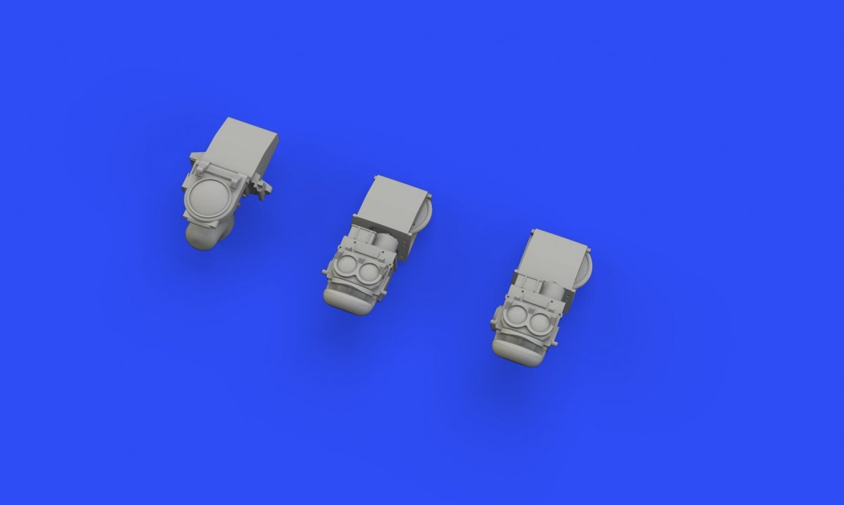 Eduard 648570 P-51D gun sights 1/48 EDUARD – imagen 2