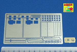Aber 16005 Rear fenders for Tiger I, Ausf.E - Early version 1/16 – Bild 2