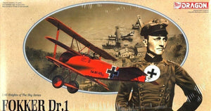 Dragon 5903 Fokker Dr. I, Red Baron 1/48