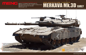 Meng TS-001 Char de combat principal israélien Merkava Mk.3D début (1/35)