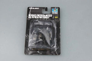 Trumpeter 00507 Mitrailleuse américaine AR-15/M16/M4 - Famille M16A2/M203 et M733 1/35