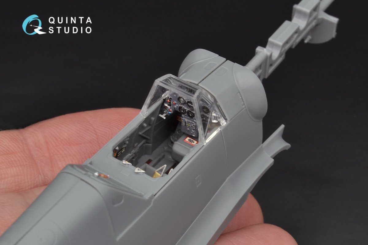 Quinta Studio QD48103 Bf 109G-6 3D-Printed &amp;amp; coloured Interior on decal paper (for Tamiya kit) 1/48 – Bild 5
