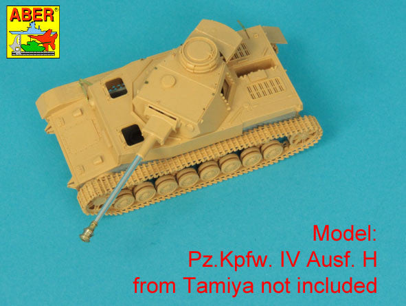 Aber 48L46 German 75 mm Barrel for KwK 40 L/48 1/48 – immagine 9