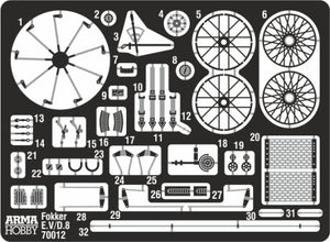 Arma Hobby 70012 Fokker E.V Expert Set 1/72 – zdjęcie 5