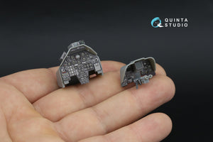 Quinta Studio QD+35153 AH-1W 3D-Printed &amp;amp; coloured Interior on decal paper (Trumpeter) (with 3D-printed resin parts) 1/35 – Bild 9