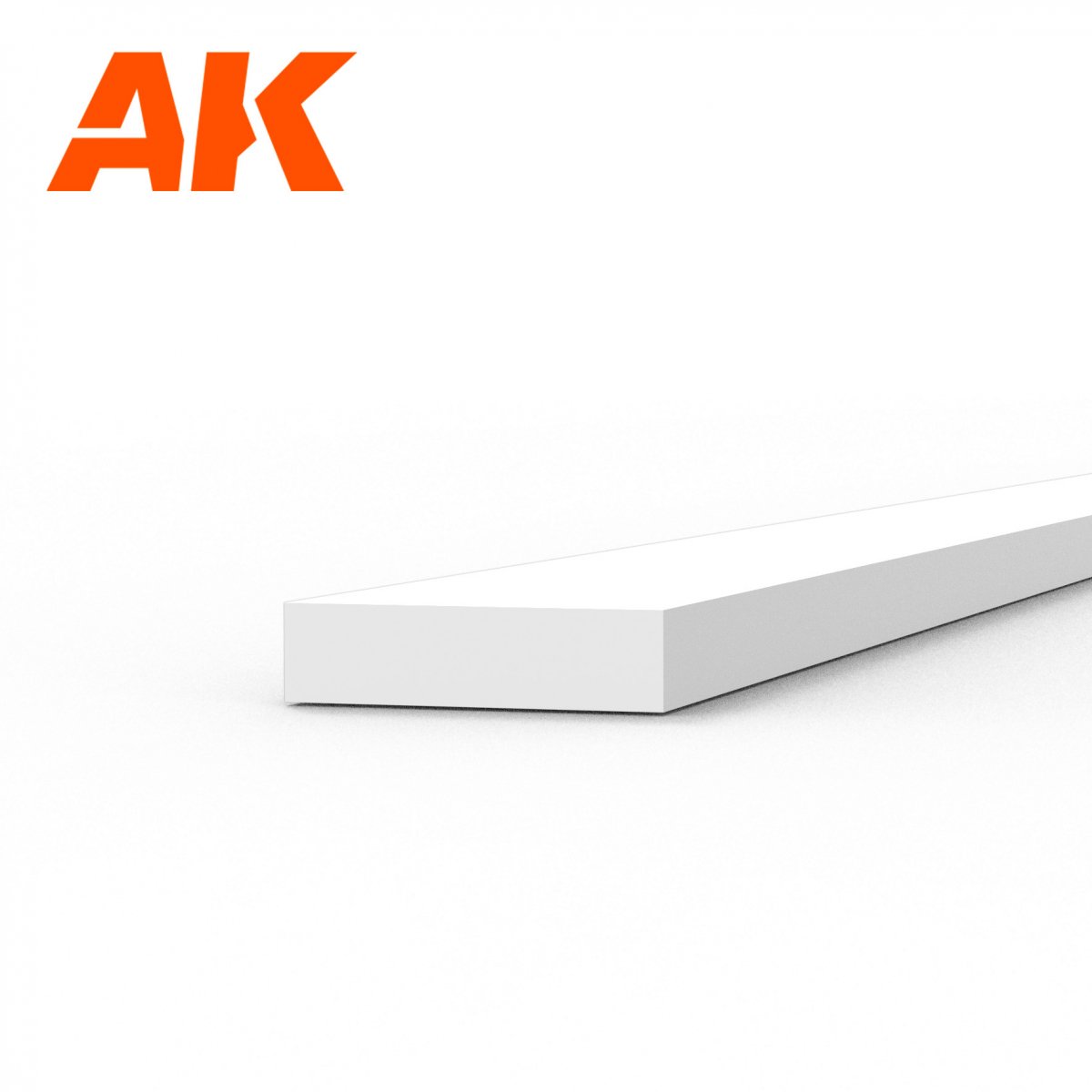 AK Interactive AK6516 BANDES 0,75 X 3,00 X 350MM – BANDE DE STYRÈNE – (10 UNITÉS) – image 2