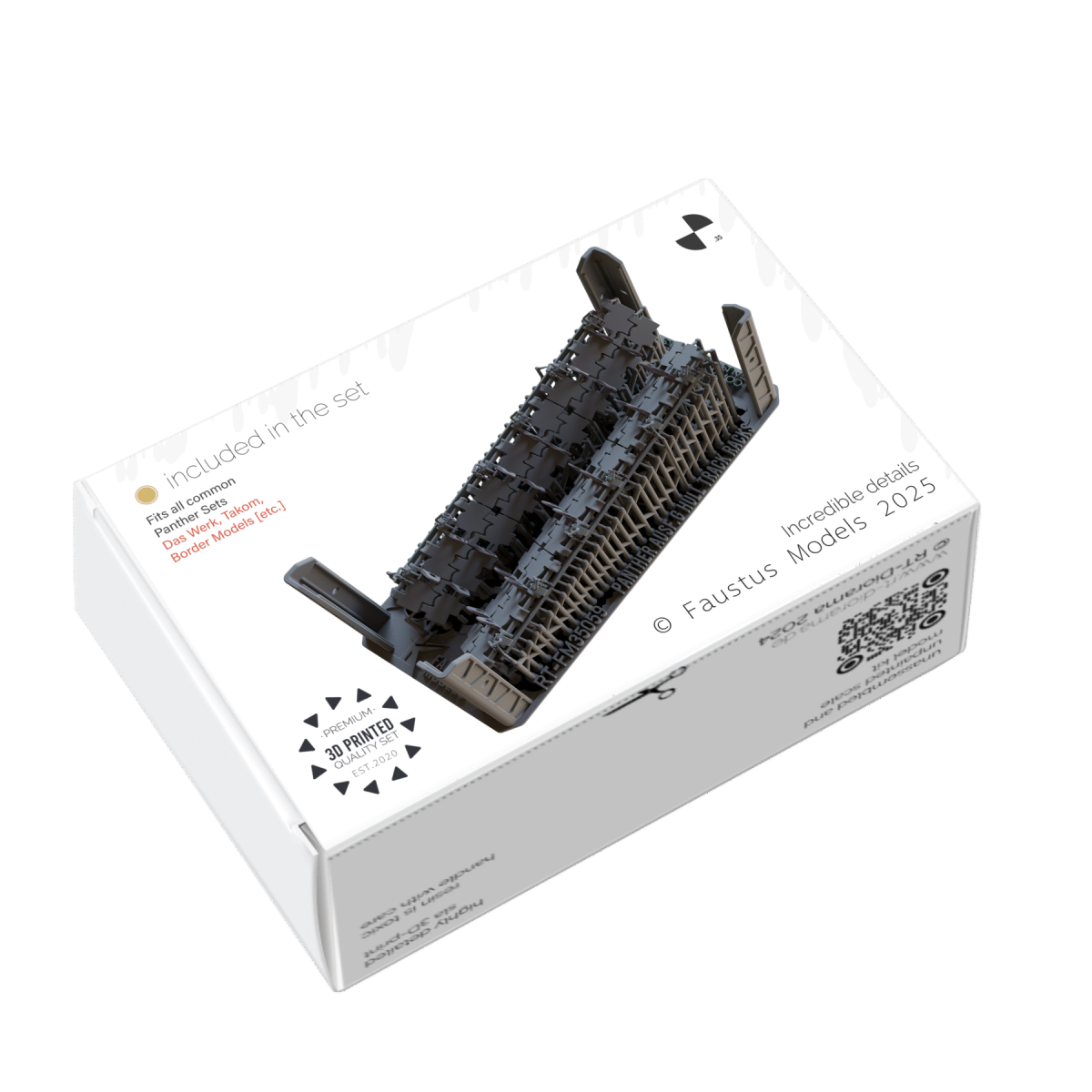 Faustus Models FM35059 Panther Ausf.G Hull Track Racks 1/35