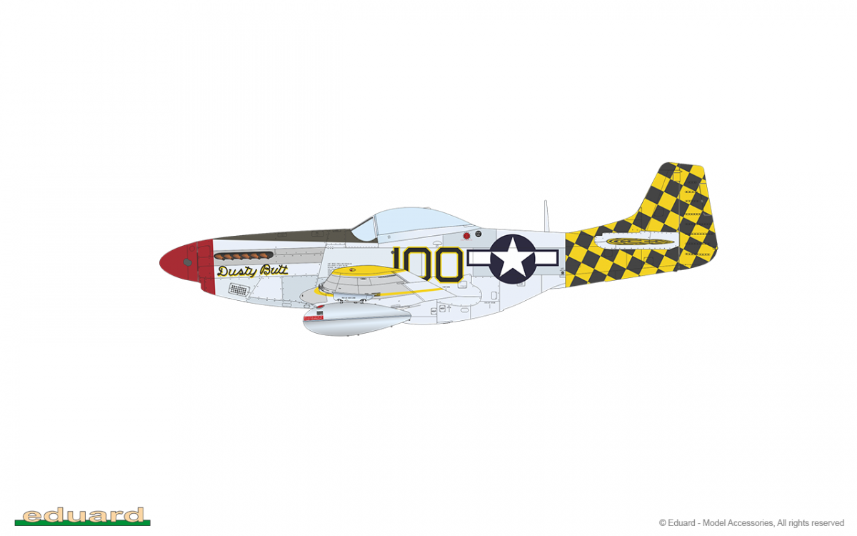 Eduard 11159 RED TAILS &amp;amp; Co. DUAL COMBO 1/48 – immagine 20