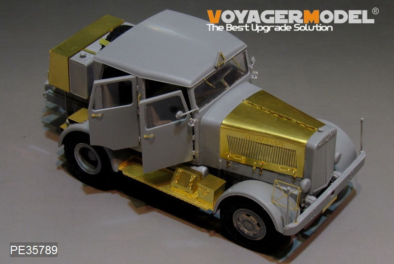 Voyager Model PE35789 WWII Hanomag SS100 Military Car w/V2 Rocket Transporter For TAKOM 2110 1/35 – immagine 2