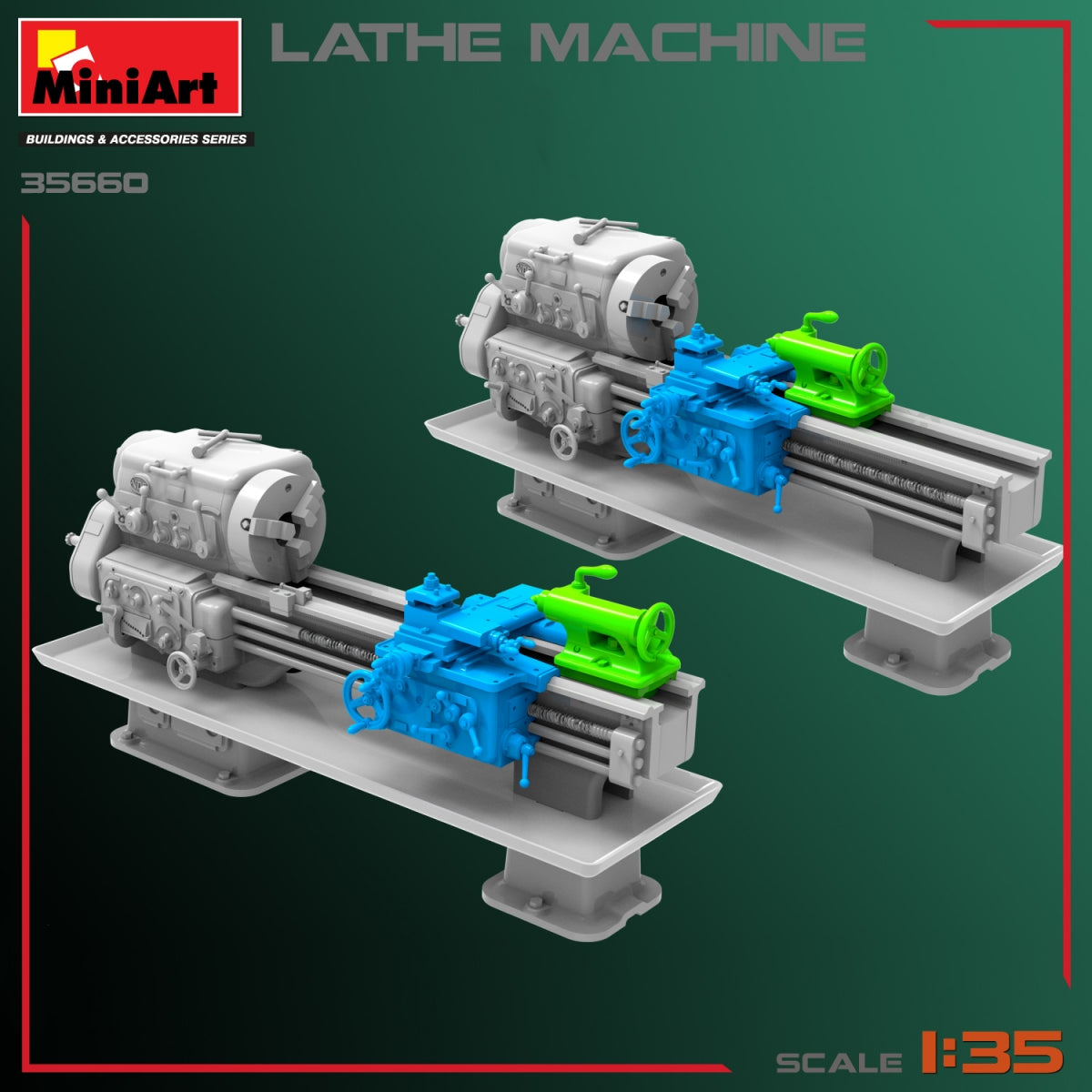 MiniArt 35660 LATHE MACHINE 1/35 – imagen 6