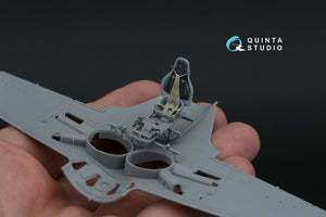Quinta Studio QD48491 I-16 3D-Printed coloured Interior on decal paper (for Zvezda kit) 1/48 – immagine 7