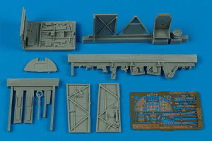 Aires 4366 Hawker Typhoon Mk.IB car door cockpit set 1/48 Hasegawa