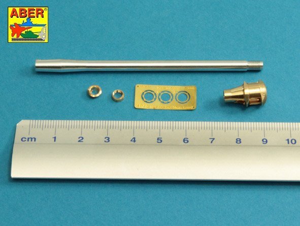 Aber 35L-242 90mm M3 lufa z hamulcem do T26E3 1/35 – immagine 4