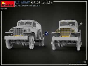 MiniArt 35405 U.S. ARMY G7105 4х4 1,5 t PANEL DELIVERY TRUCK 1/35 – zdjęcie 23