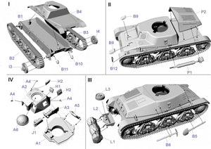 First To Fight PL086 - Pz.38(t) Ausf.B 1/72 – immagine 3