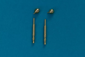 RB Model 48AB06 Barrel endings for 7,92mm German MG 17 MG 17 was used in many german aircrafts 1/48 – immagine 4
