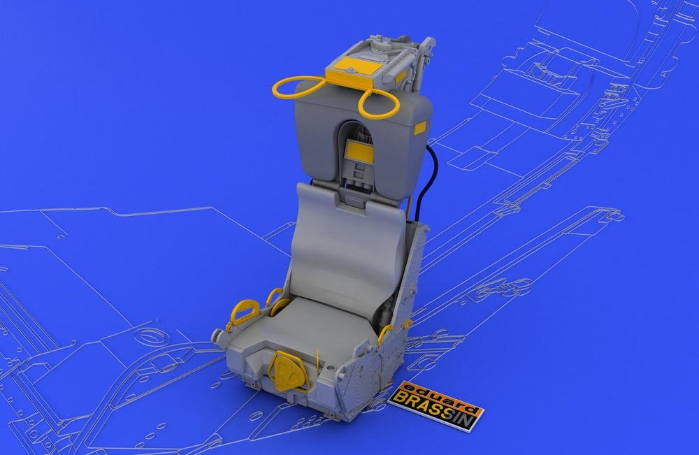 Eduard 632002 F-4B/ J/N/ S seat 1/32 (Tamiya) – immagine 2