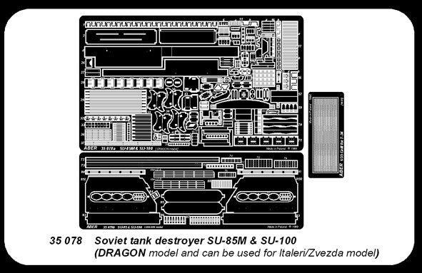 Aber 35078 SU-85 and SU-100 (DRA) 1/35 – imagen 3